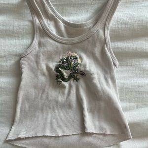 John gault dragon cropped tank 🫶🐉